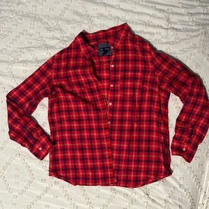 gap | boyfriend flannel
